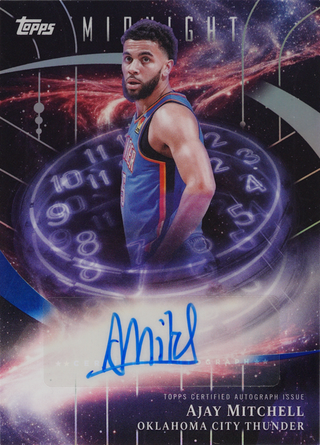 Ajay Mitchell trading card