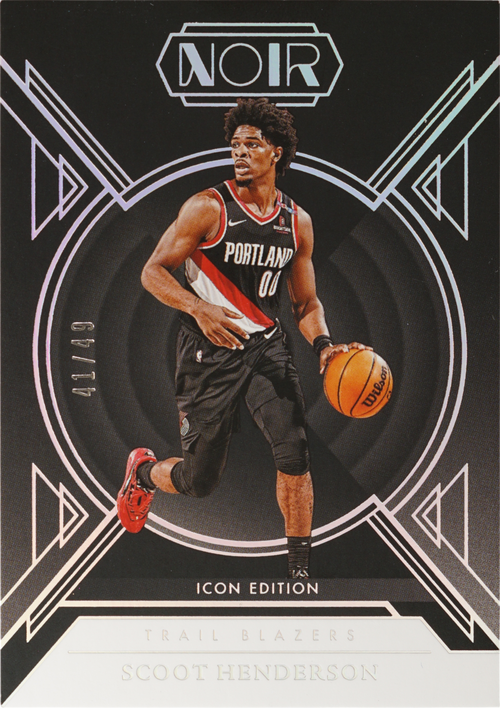 Scoot Henderson trading card