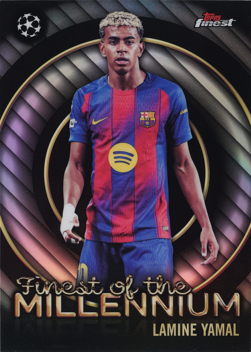 Lamine Yamal trading card