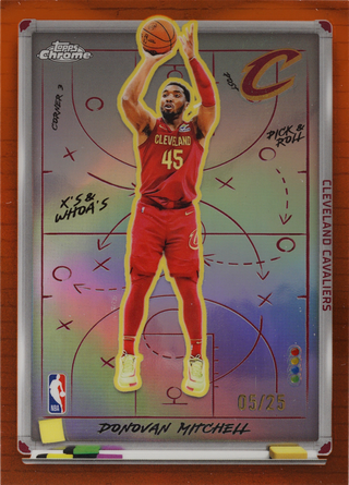 Donovan Mitchell trading card