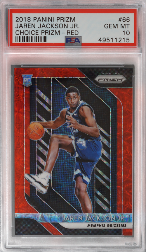 Jaren Jackson Jr. trading card