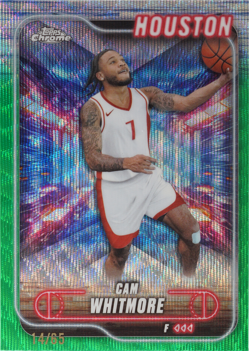 Cam Whitmore trading card