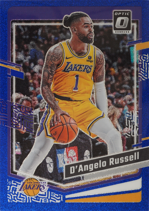 D'Angelo Russell trading card