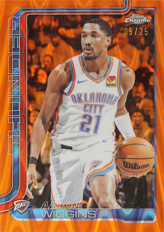 Aaron Wiggins trading card