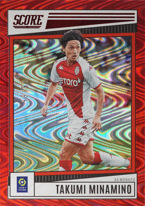 Takumi Minamino trading card