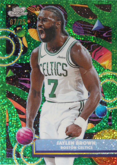 Jaylen Brown trading card