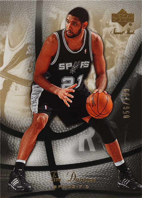 Tim Duncan trading card