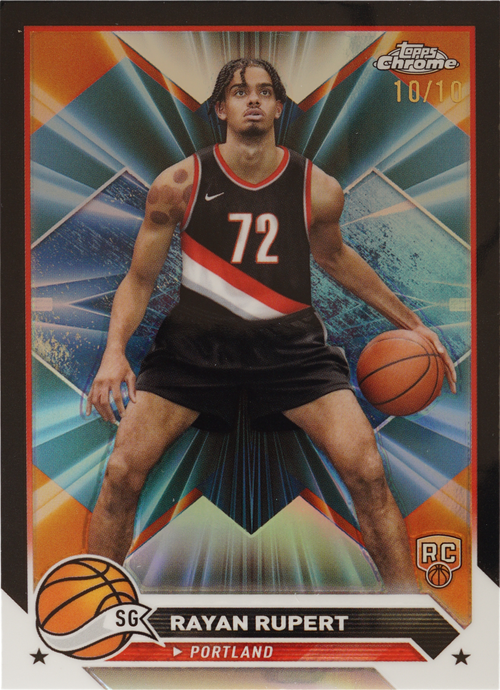 Rayan Rupert trading card
