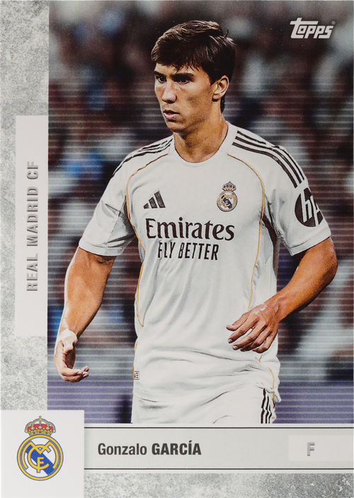 Gonzalo García trading card