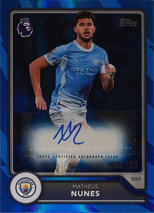 Matheus Nunes trading card