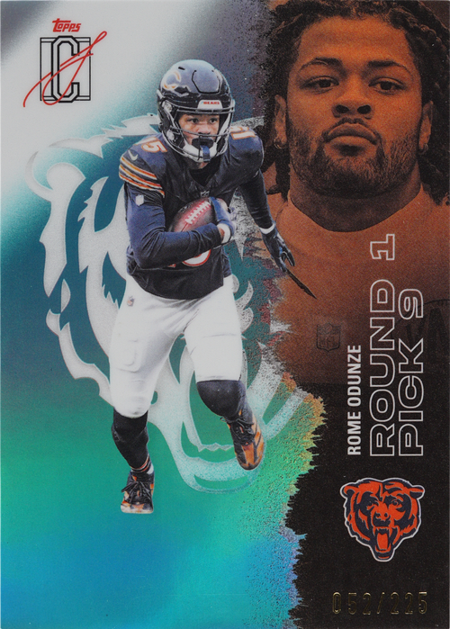 Rome Odunze trading card