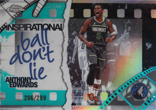 Anthony Edwards trading card