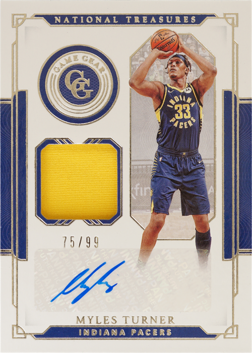 Myles Turner trading card