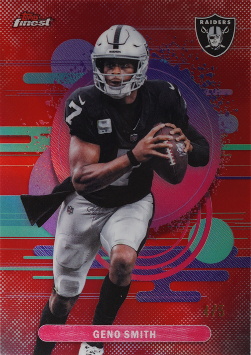 Geno Smith trading card