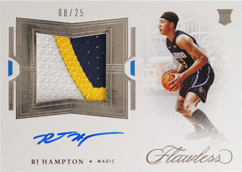 RJ Hampton trading card