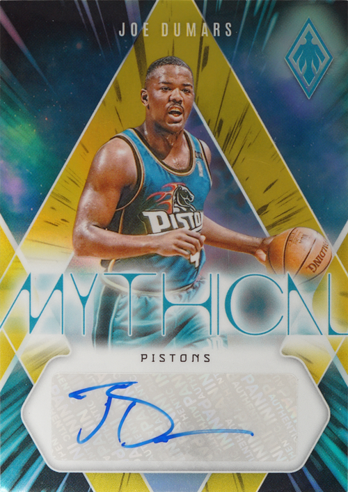 Joe Dumars trading card