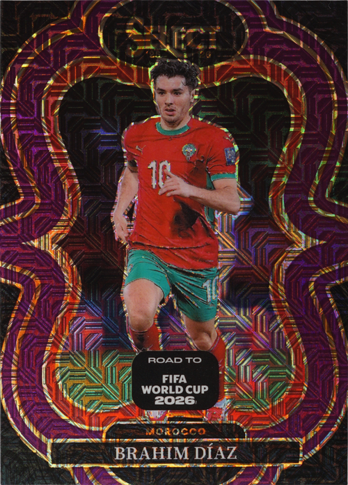 Brahim Diaz trading card