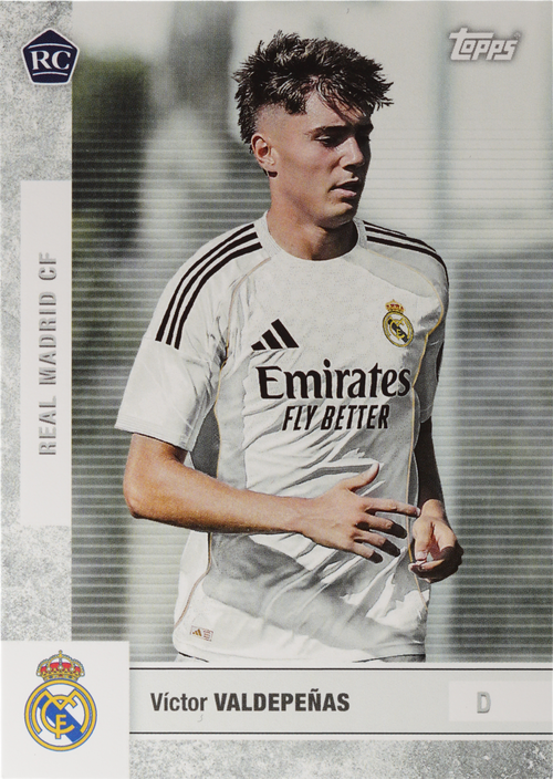 Víctor Valdepeñas trading card