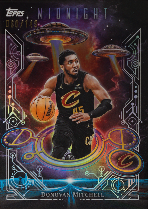 Donovan Mitchell trading card