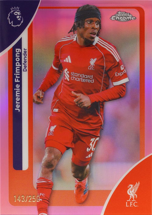 Jeremie Frimpong trading card