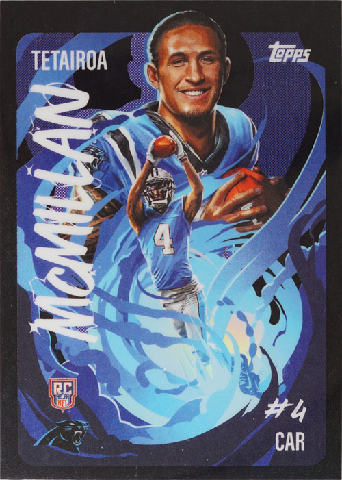 Tetairoa McMillan trading card