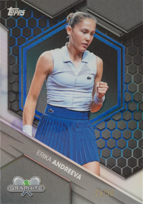 Erika Andreeva trading card