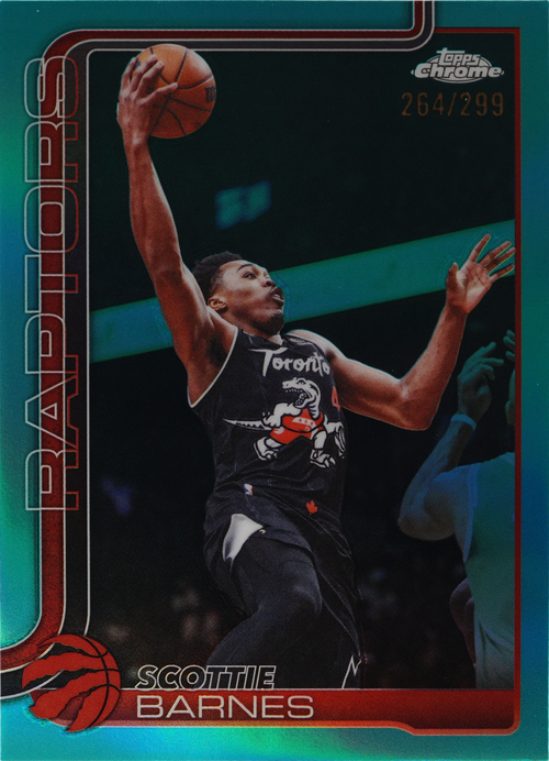 Scottie Barnes trading card