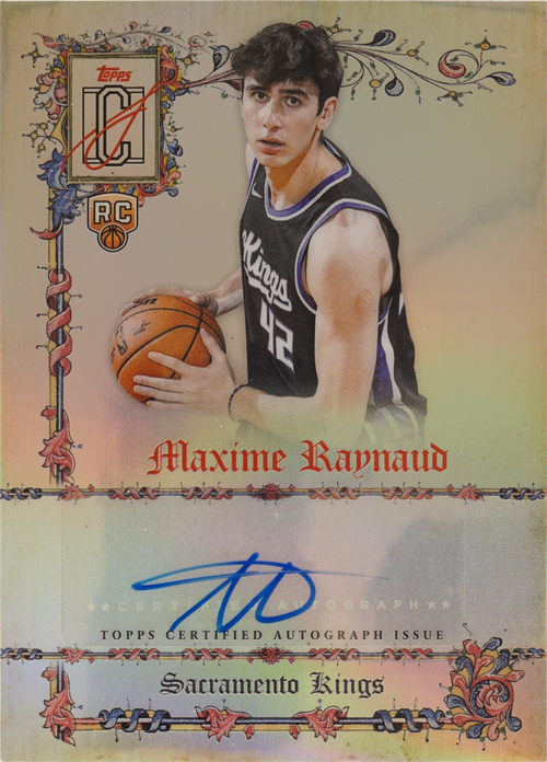 Maxime Raynaud trading card