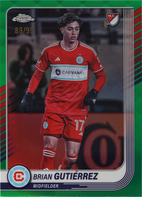Brian Gutiérrez trading card