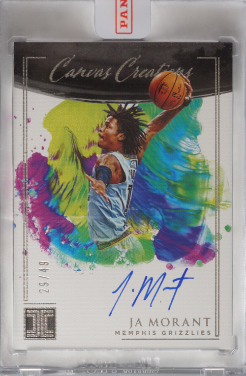 Ja Morant trading card