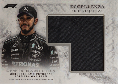 Lewis Hamilton trading card