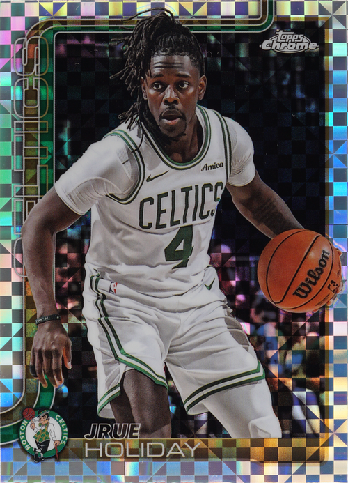 Jrue Holiday trading card