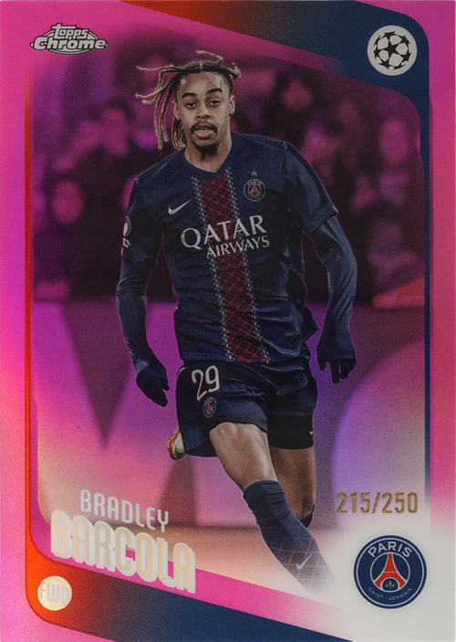 Bradley Barcola trading card