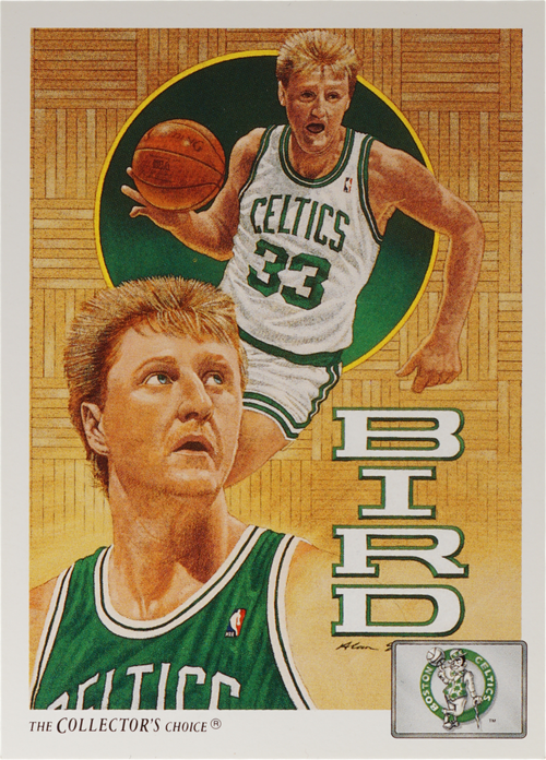 Larry Bird trading card