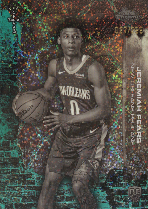 Jeremiah Fears trading card