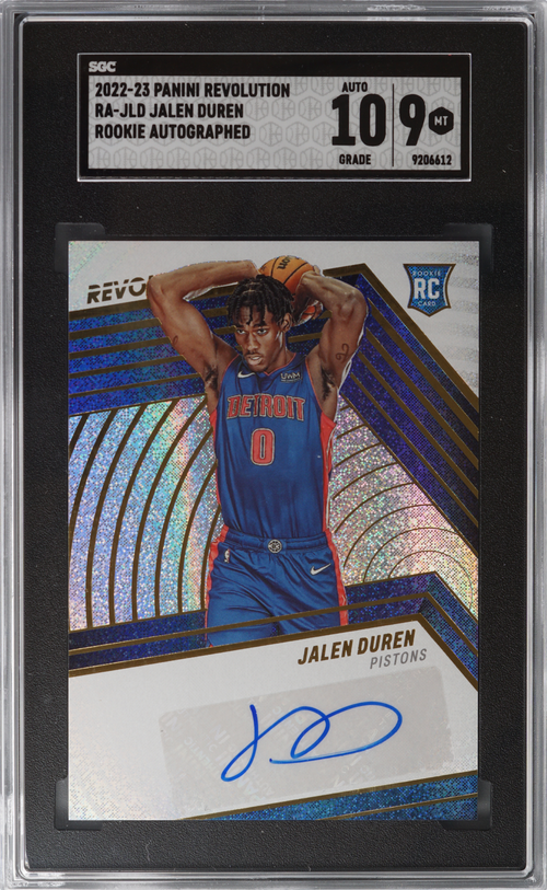 Jalen Duren trading card