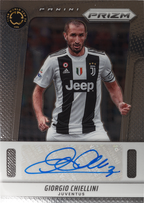 Giorgio Chiellini trading card