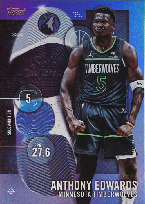 Anthony Edwards trading card