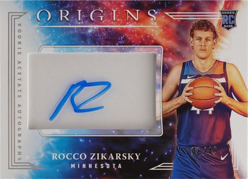 Rocco Zikarsky trading card