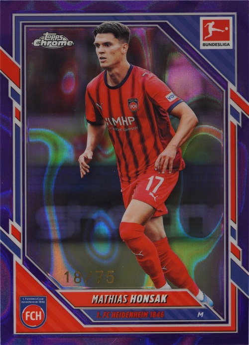 Mathias Honsak trading card