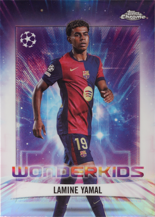 Lamine Yamal trading card