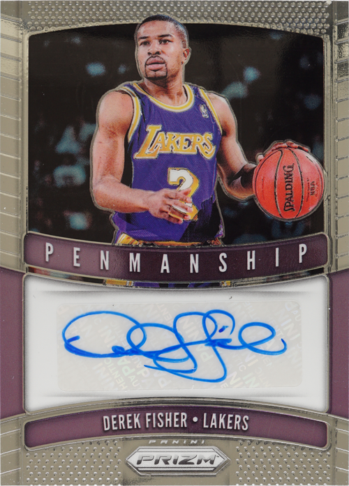 Derek Fisher trading card