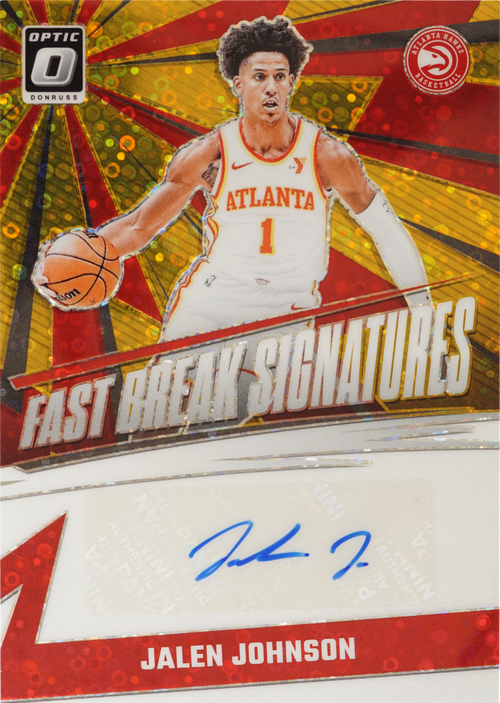 Jalen Johnson trading card
