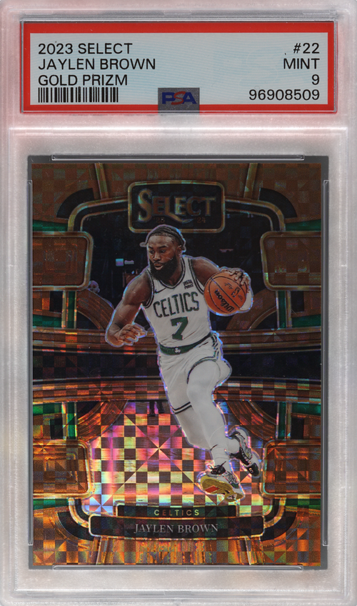 Jaylen Brown trading card