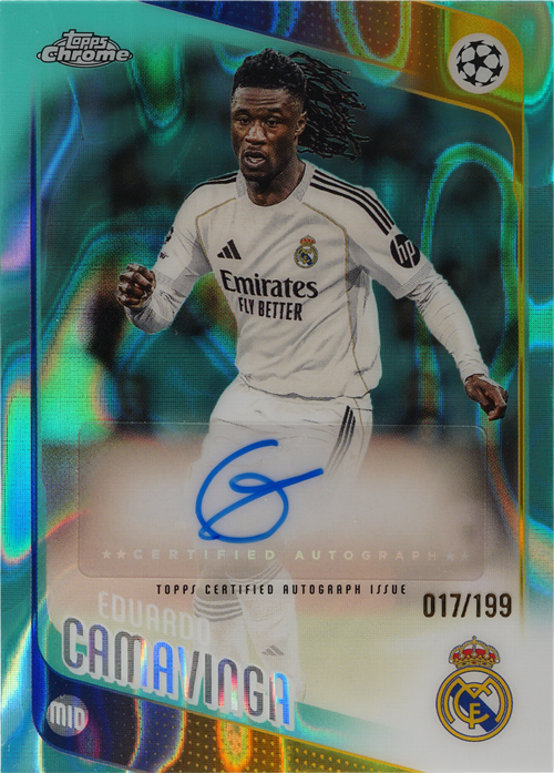 Eduardo Camavinga trading card