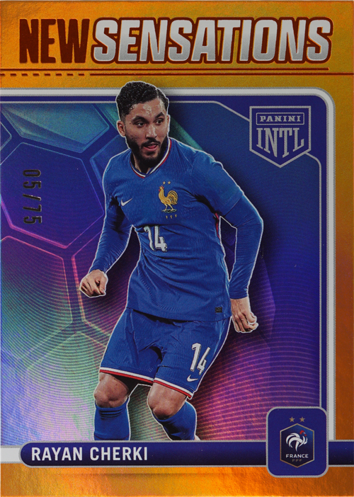 Rayan Cherki trading card