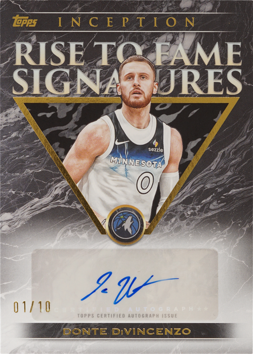 Donte DiVincenzo trading card