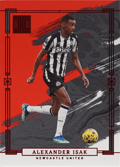 Alexander Isak trading card