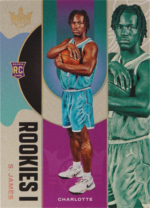 Sion James trading card