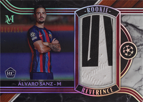 Álvaro Sanz trading card